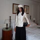 O-REN JACKET IN IVORY