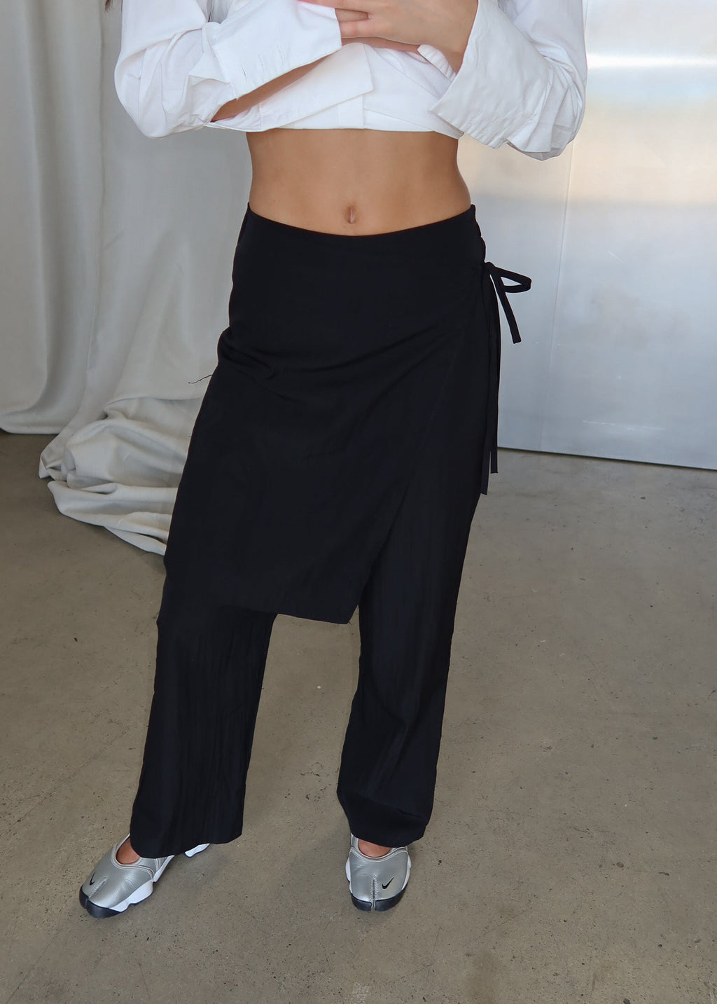 CAI TIE TROUSER - BLACK