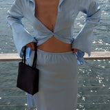 BLAIR MIDI SKIRT
